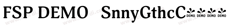 FSP DEMO   SnnyGthcC字体转换